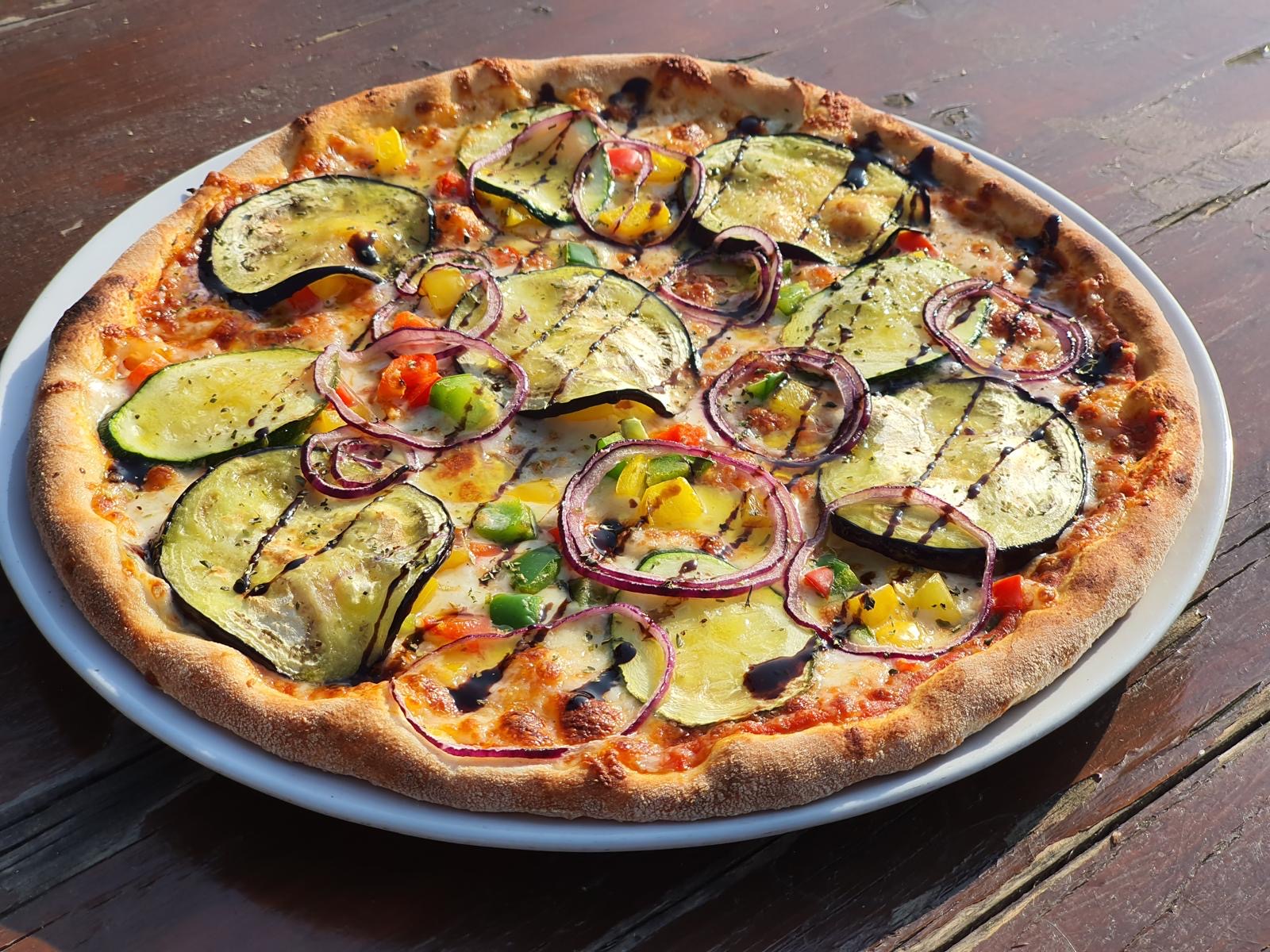 Pizza aus dem Ofen
